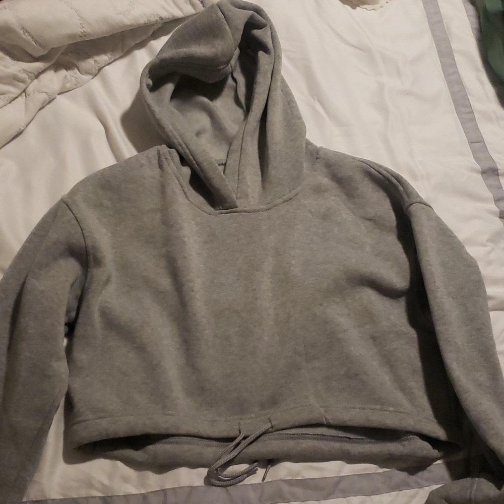 Crop top hoodie